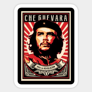 Che Guevara Viva La Revolucion Sticker